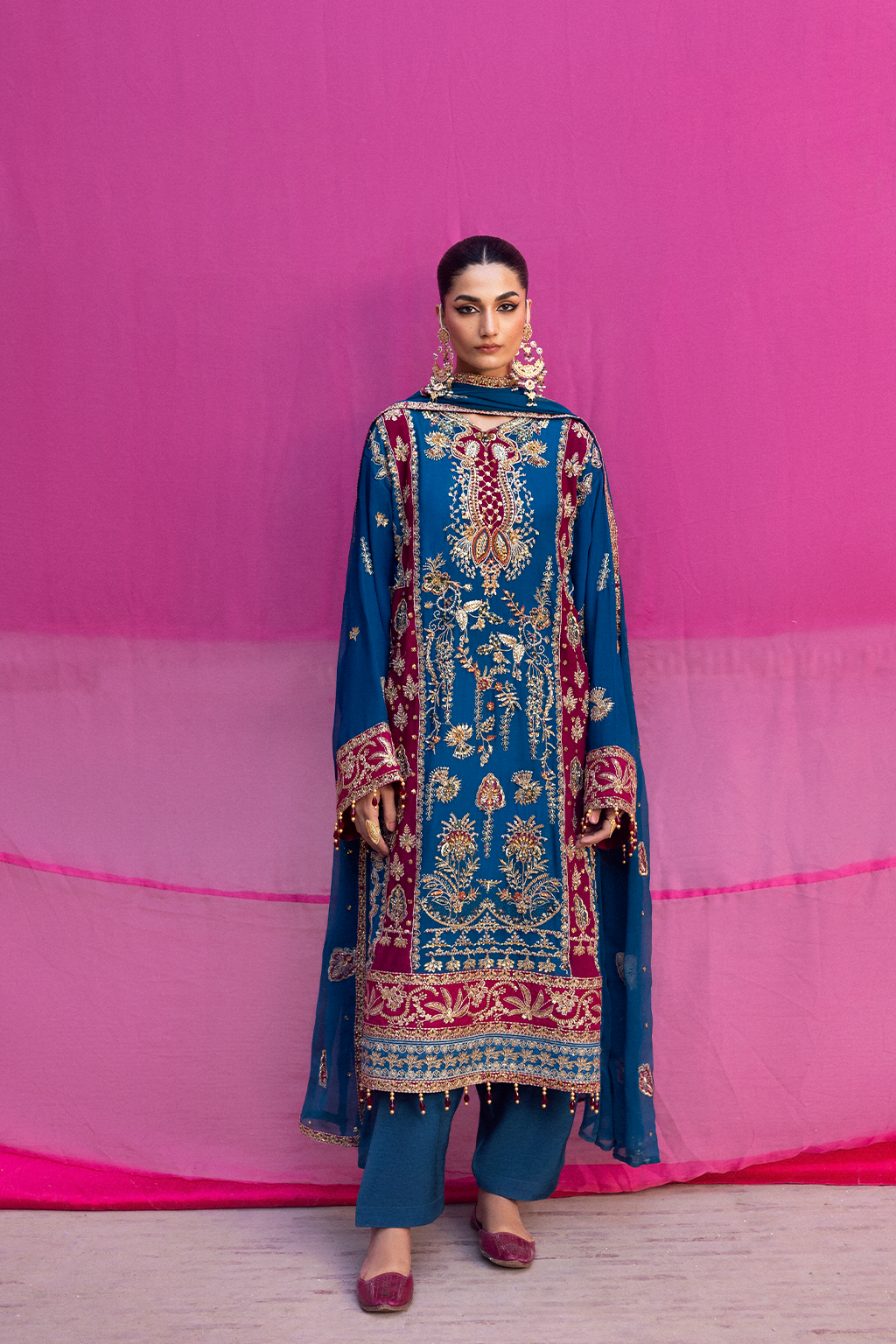 Emaan Adeel I The Empress Wedding Formals I VELANIS - Official Emaan Adeel stockist in UK - Sakeena London