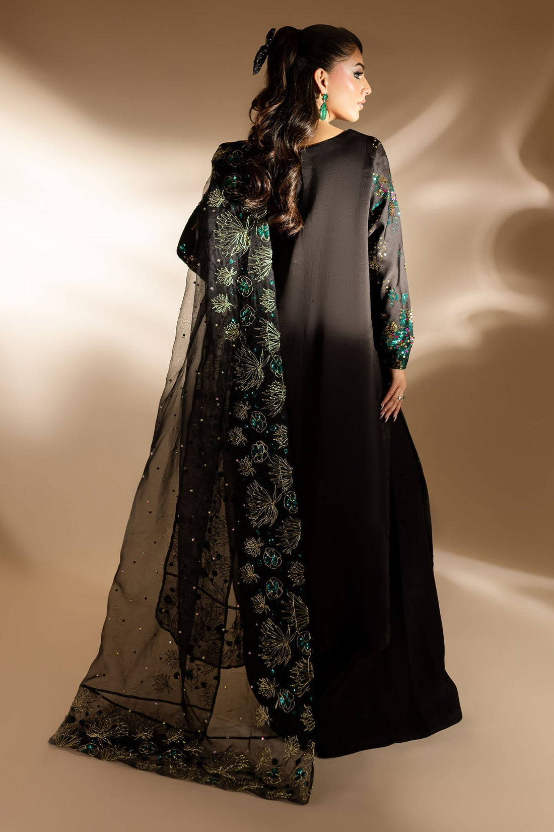 Nureh | Fancy Formals | TW-02 GOLDEN STARDUST - Official Nureh stockist in UK - Sakeena London
