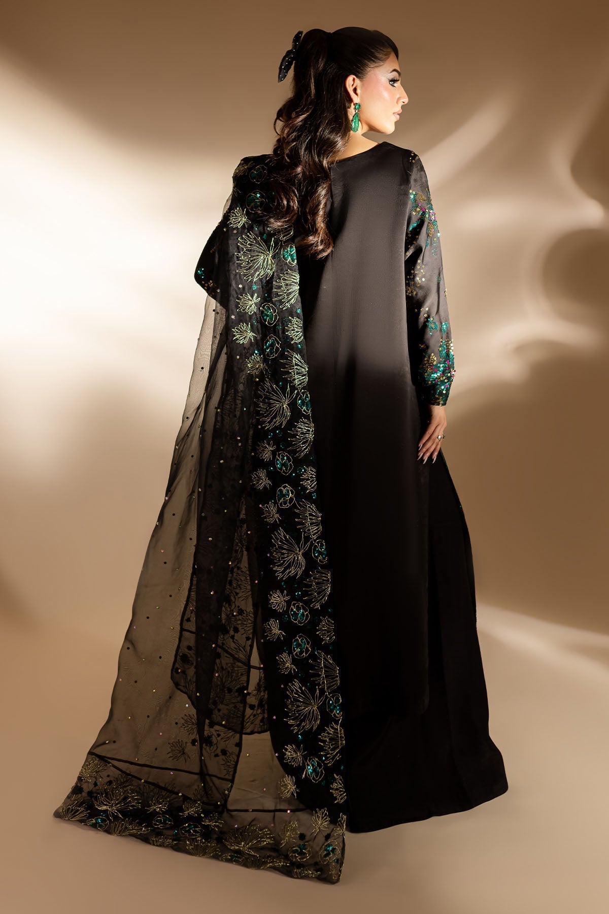 Nureh | Fancy Formals | TW-02 GOLDEN STARDUST - Official Nureh stockist in UK - Sakeena London