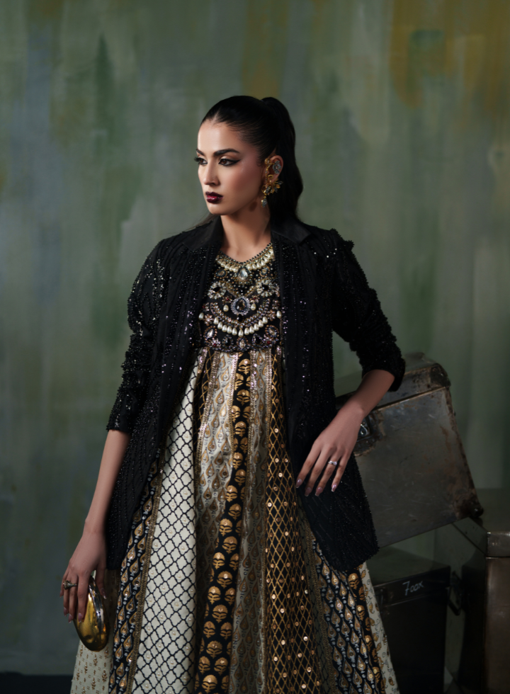 Vasal | Elys Festive Edit 26 | Majestic Gold Noir