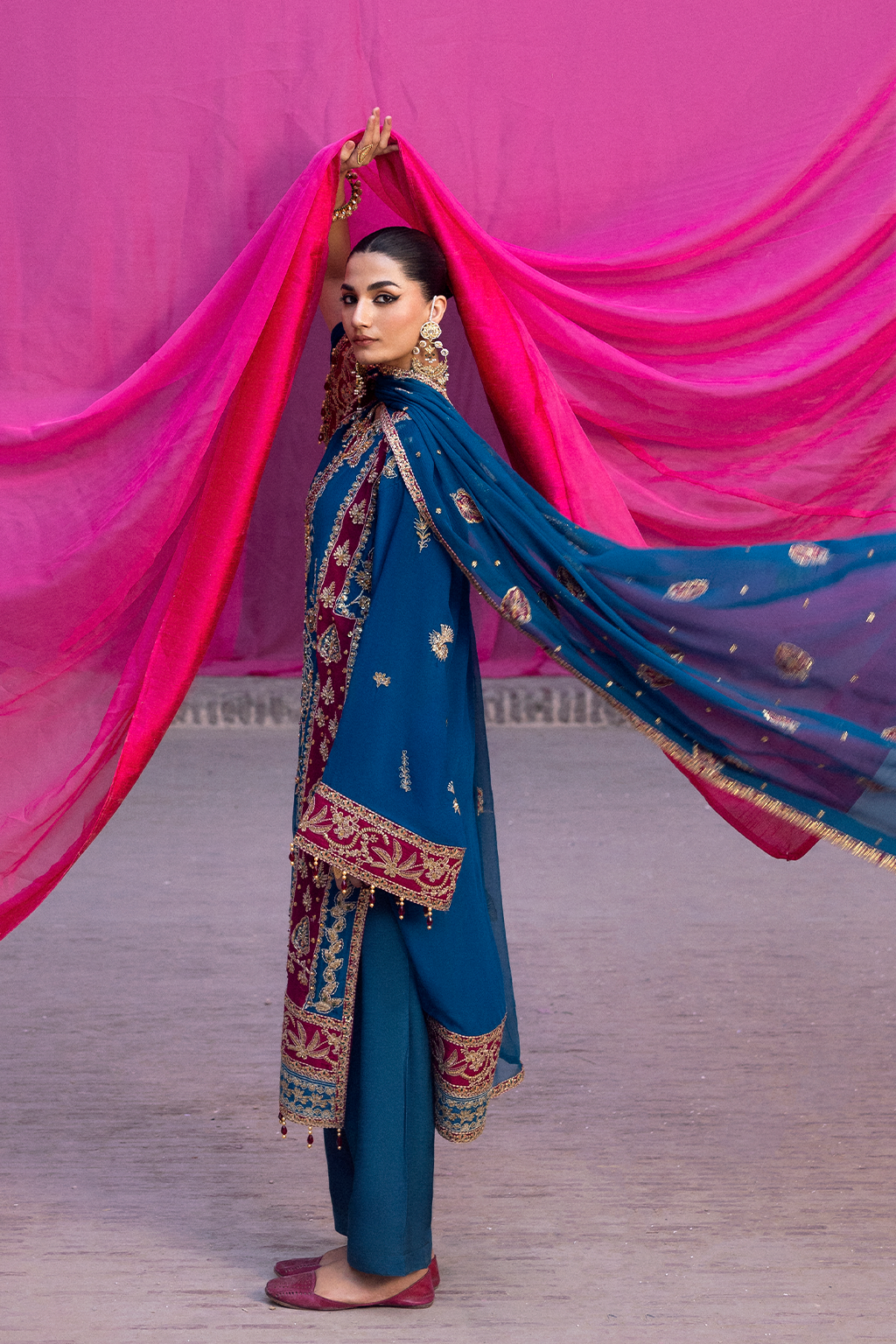 Emaan Adeel I The Empress Wedding Formals I VELANIS - Official Emaan Adeel stockist in UK - Sakeena London
