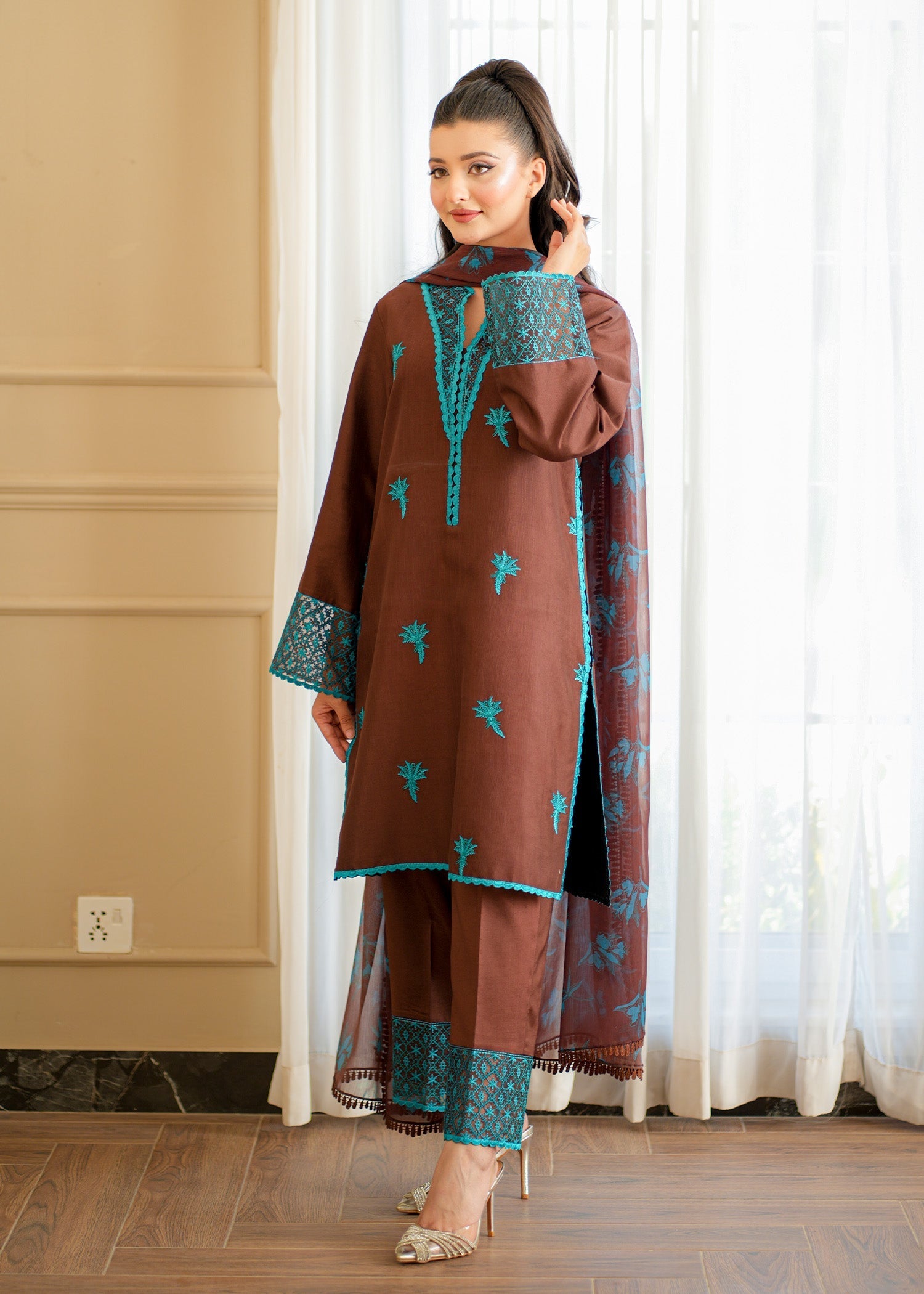 Fozia Khalid | Silk Spire | COCOA - Official Fozia Khalid stockist in UK - Sakeena London