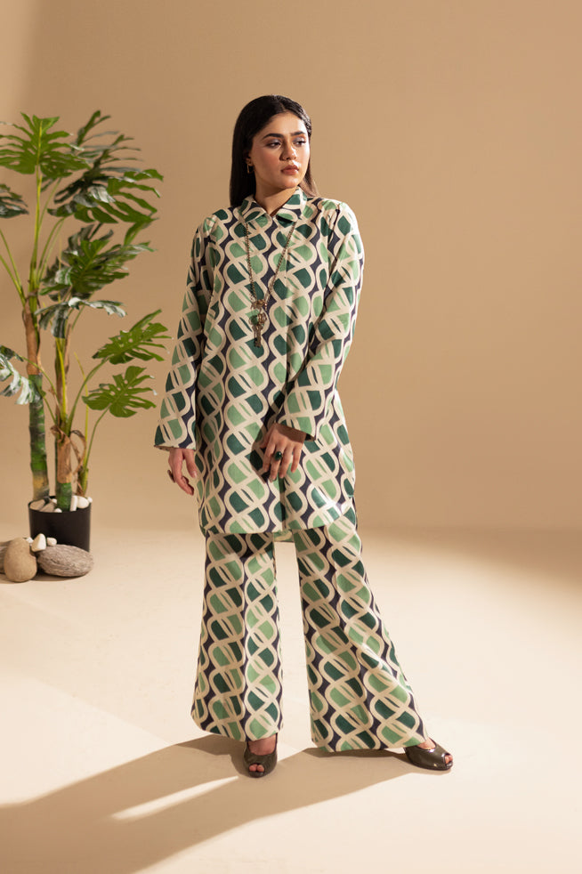 Fozia Khalid | Print Edit | Emeraude - Official Fozia Khalid stockist in UK - Sakeena London