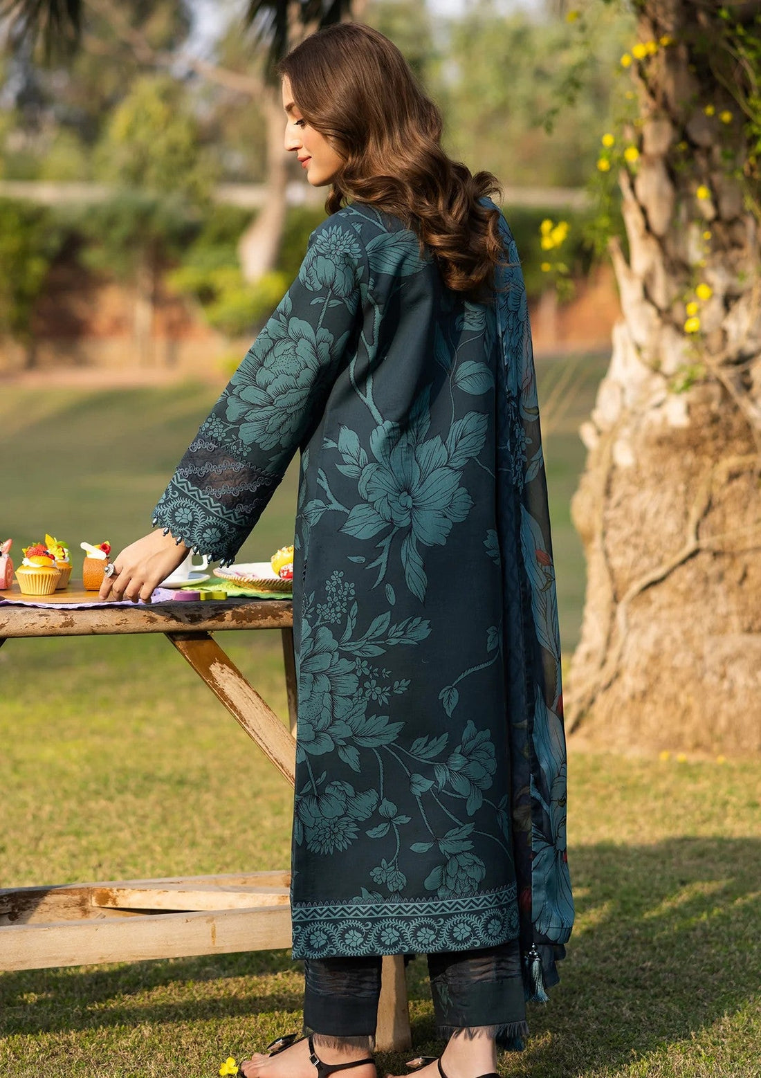 Lawn - Alizeh - Sheen Prints 25 - AF-PL-6035 - Nigella