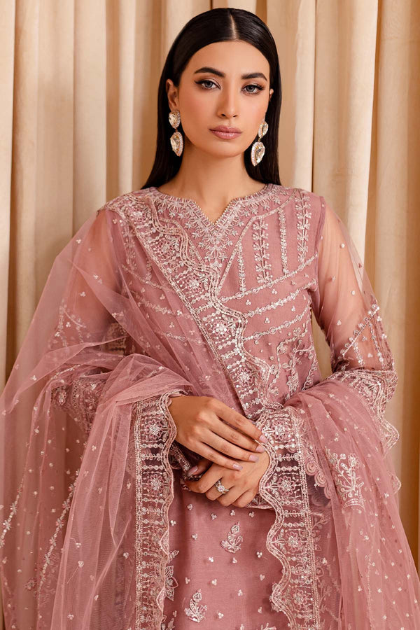 Farasha | Lumiere Formals | PASTEL PEACH - Official Farasha stockist in UK - Sakeena London