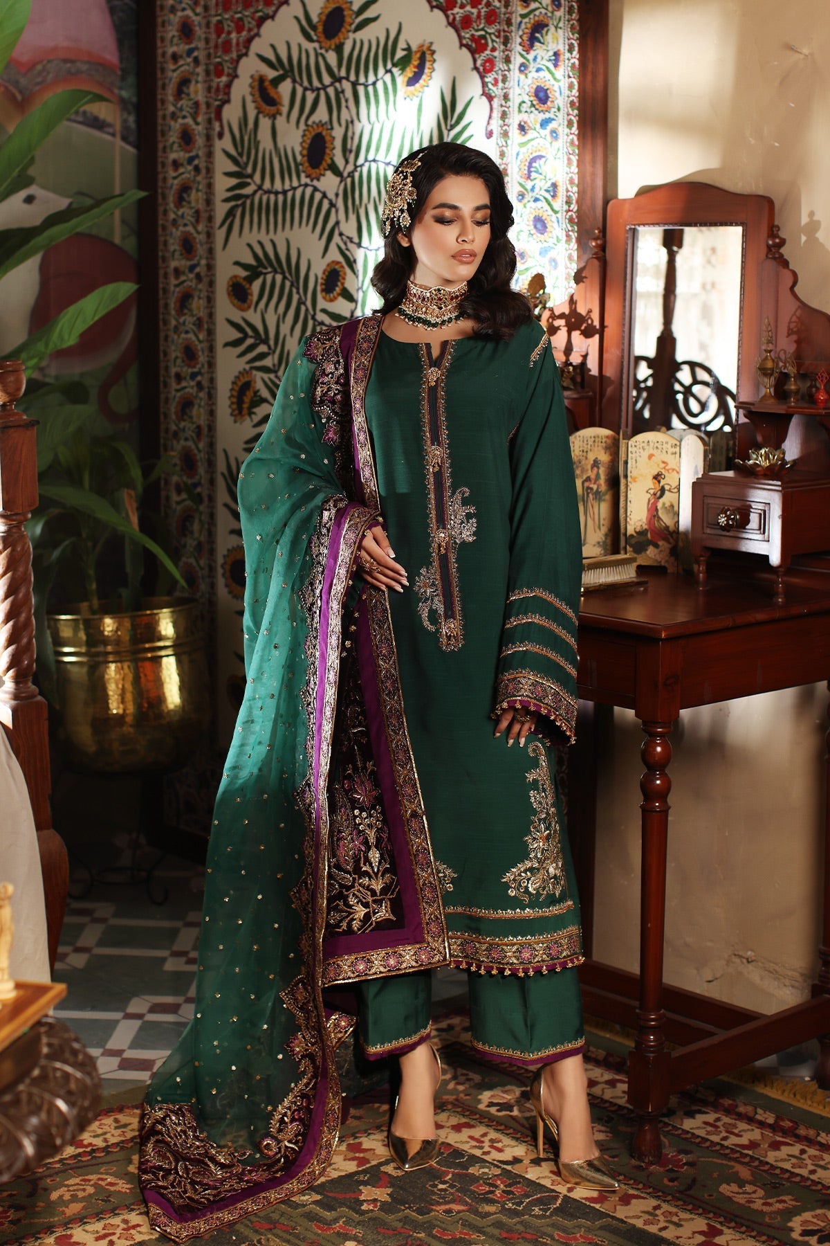 Mina Kashif | Luxury Pret | MKF23-15 - Official Mina Kashif stockist in UK - Sakeena London