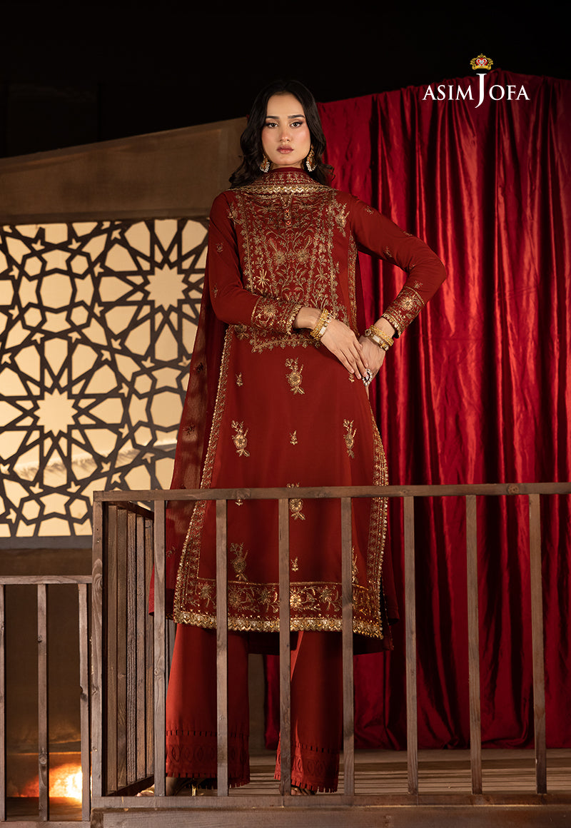 Asim Jofa | Festive Collection 25 | AJLLF-18 - Official Asim Jofa stockist in UK - Sakeena London