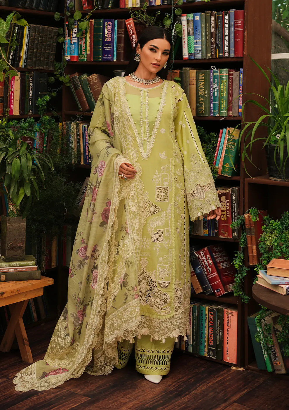 Kahf Premium | Luxury Lawn 24 | KLE-05A Ambrosia - Official Kahf Premium stockist in UK - Sakeena London
