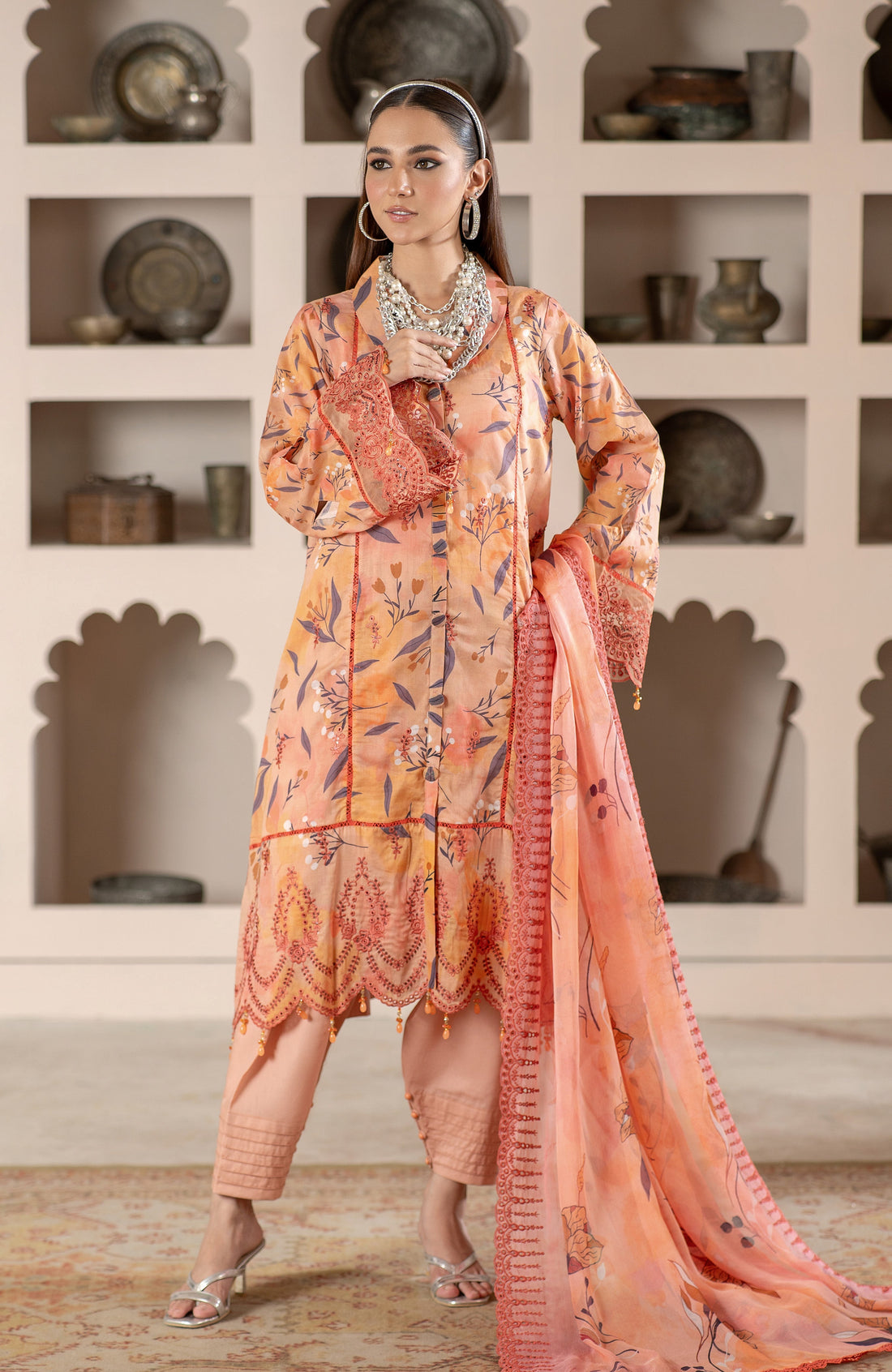 Al Zohaib | Sunshine Bloom Premium Lawn 25 | -SBP-25-11 - Official Al Zohaib stockist in UK - Sakeena London