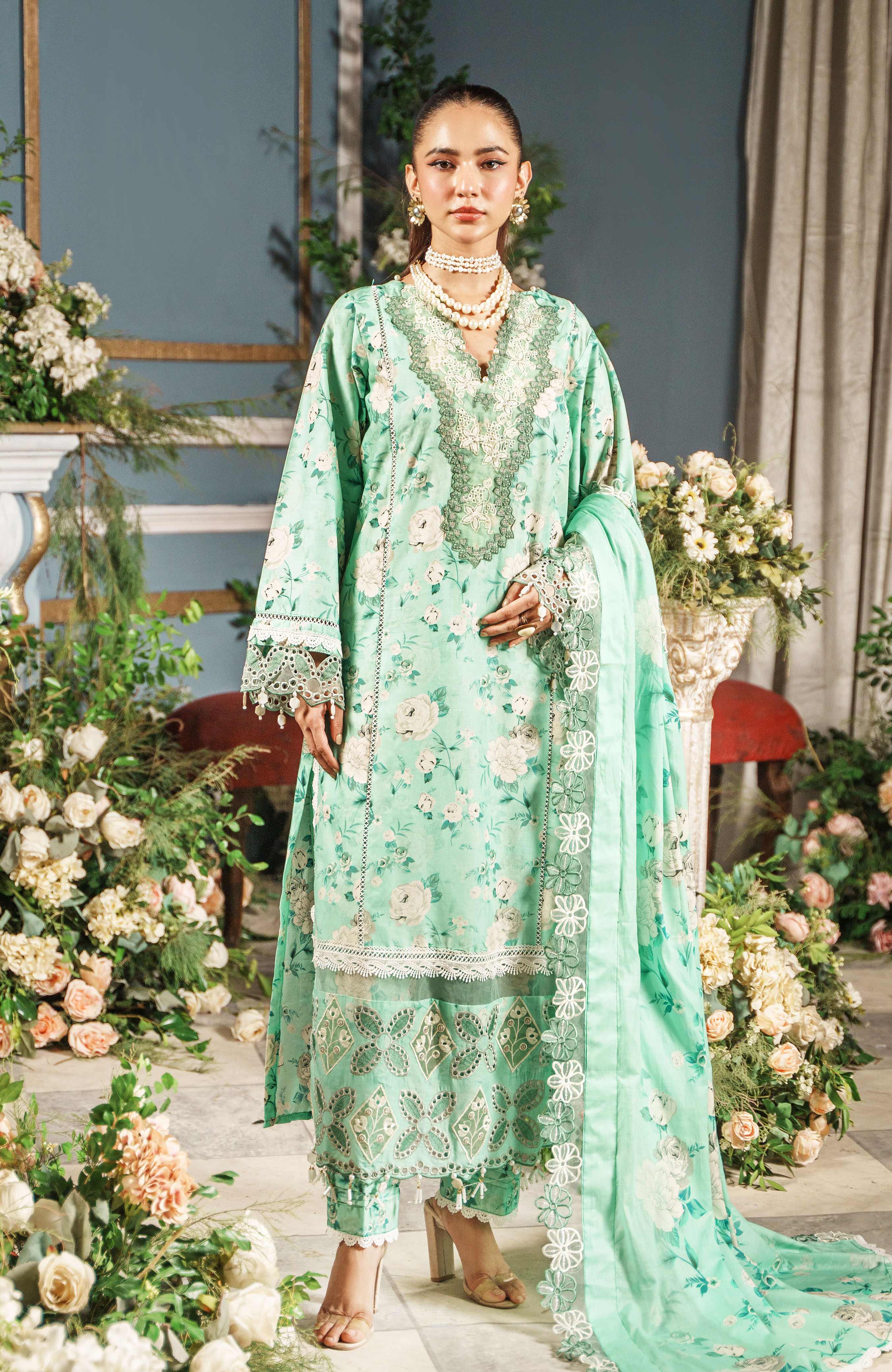 Al Zohaib | Printkari Cutwork Applique 24 | PCA-24-11 - Official Al Zohaib stockist in UK - Sakeena London
