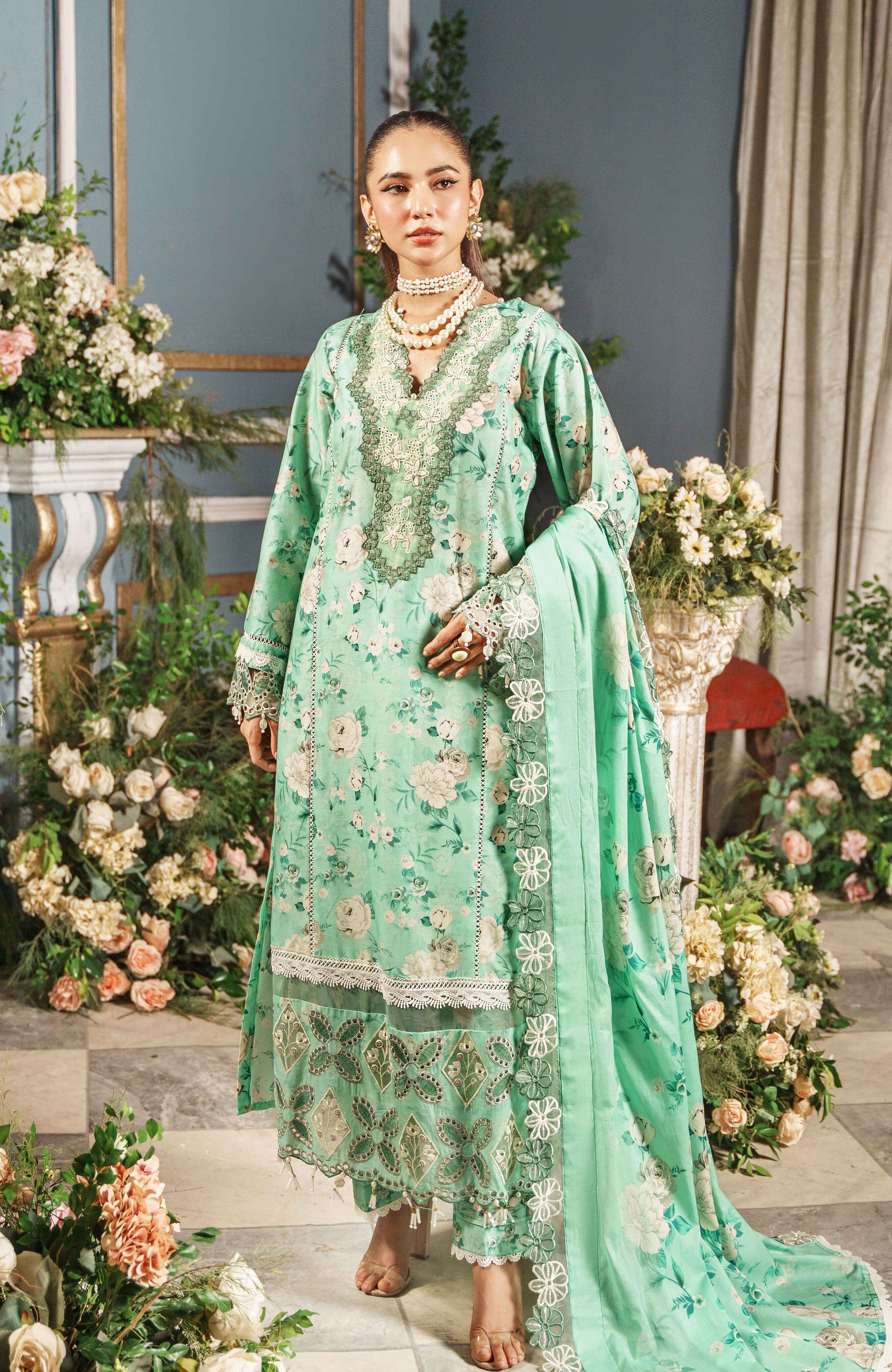 Al Zohaib | Printkari Cutwork Applique 24 | PCA-24-11 - Official Al Zohaib stockist in UK - Sakeena London
