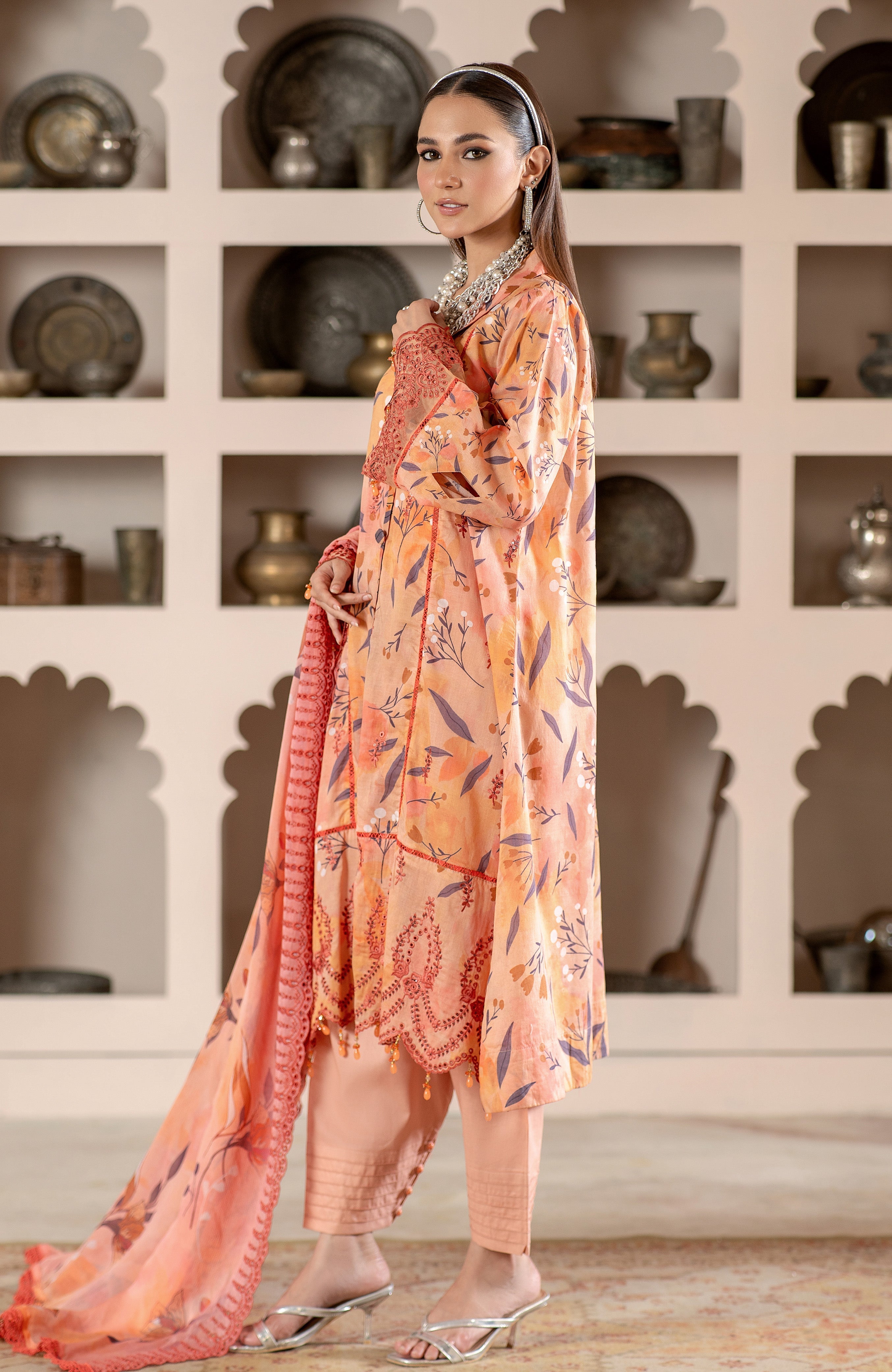 Al Zohaib | Sunshine Bloom Premium Lawn 25 | -SBP-25-11 - Official Al Zohaib stockist in UK - Sakeena London