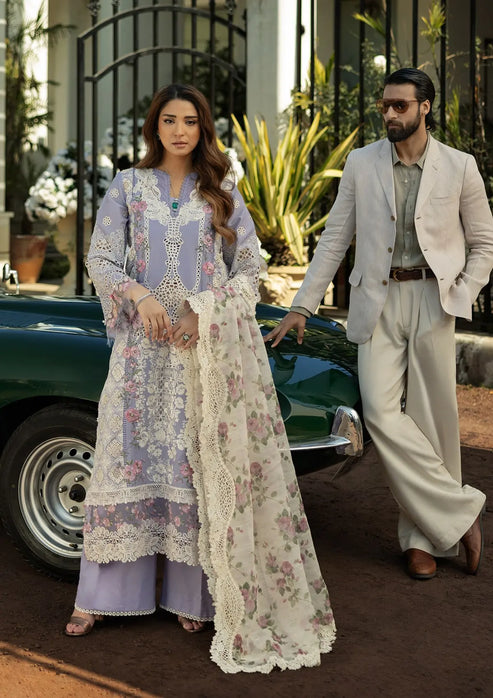 Kahf Premium | Luxury Lawn 25 | KLR-01 Maeve - Official Kahf Premium stockist in UK - Sakeena London