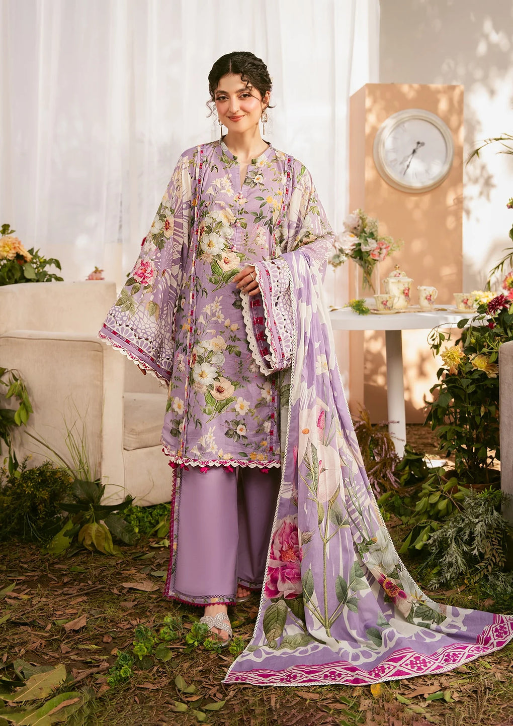Elaf Premium | Prints 25 | EPS-5B LILABELLE - Official Elaf Premium stockist in UK - Sakeena London