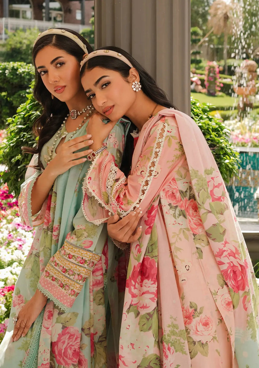 Elaf Premium | Printed Collection 24 | EEP-01B - Petal Pulse - Official Elaf Premium stockist in UK - Sakeena London