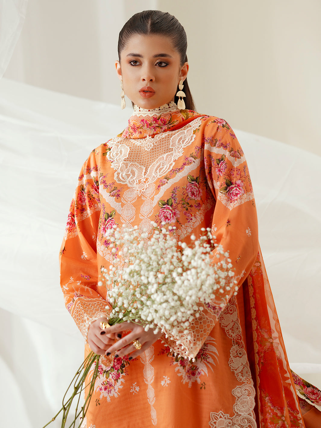 Bin Ilyas | Eres Bonita Viscose 25 | 1101-A - Official Bin Ilyas stockist in UK - Sakeena London