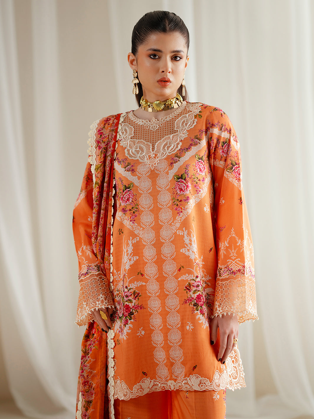 Bin Ilyas | Eres Bonita Viscose 25 | 1101-A - Official Bin Ilyas stockist in UK - Sakeena London