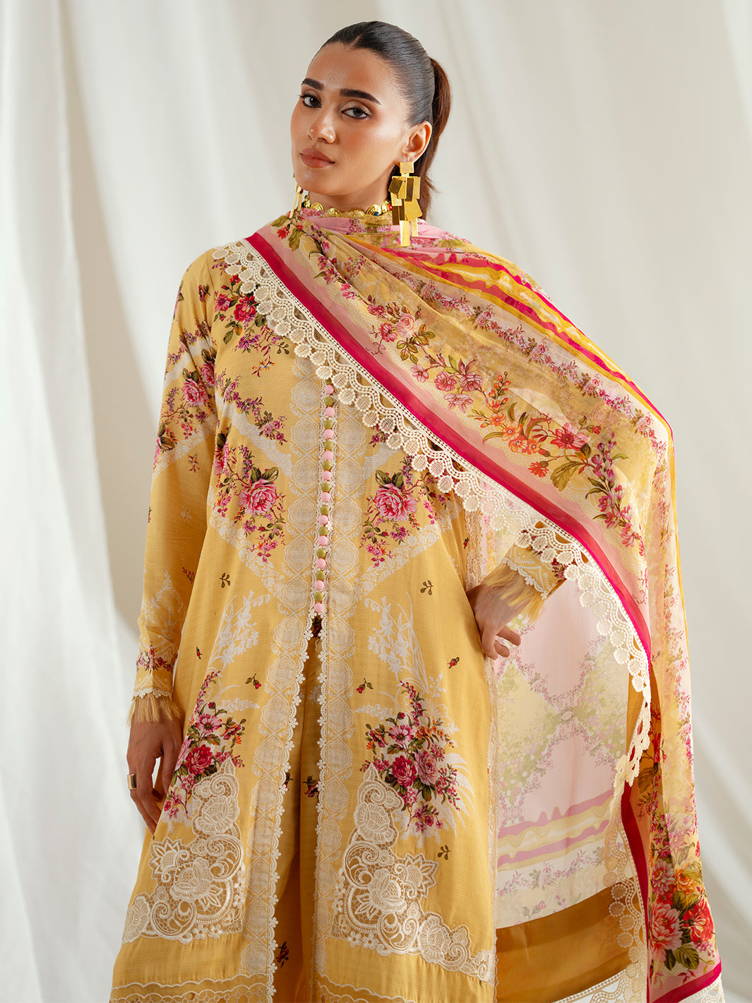 Bin Ilyas | Eres Bonita Viscose 25 | 1101-B - Official Bin Ilyas stockist in UK - Sakeena London
