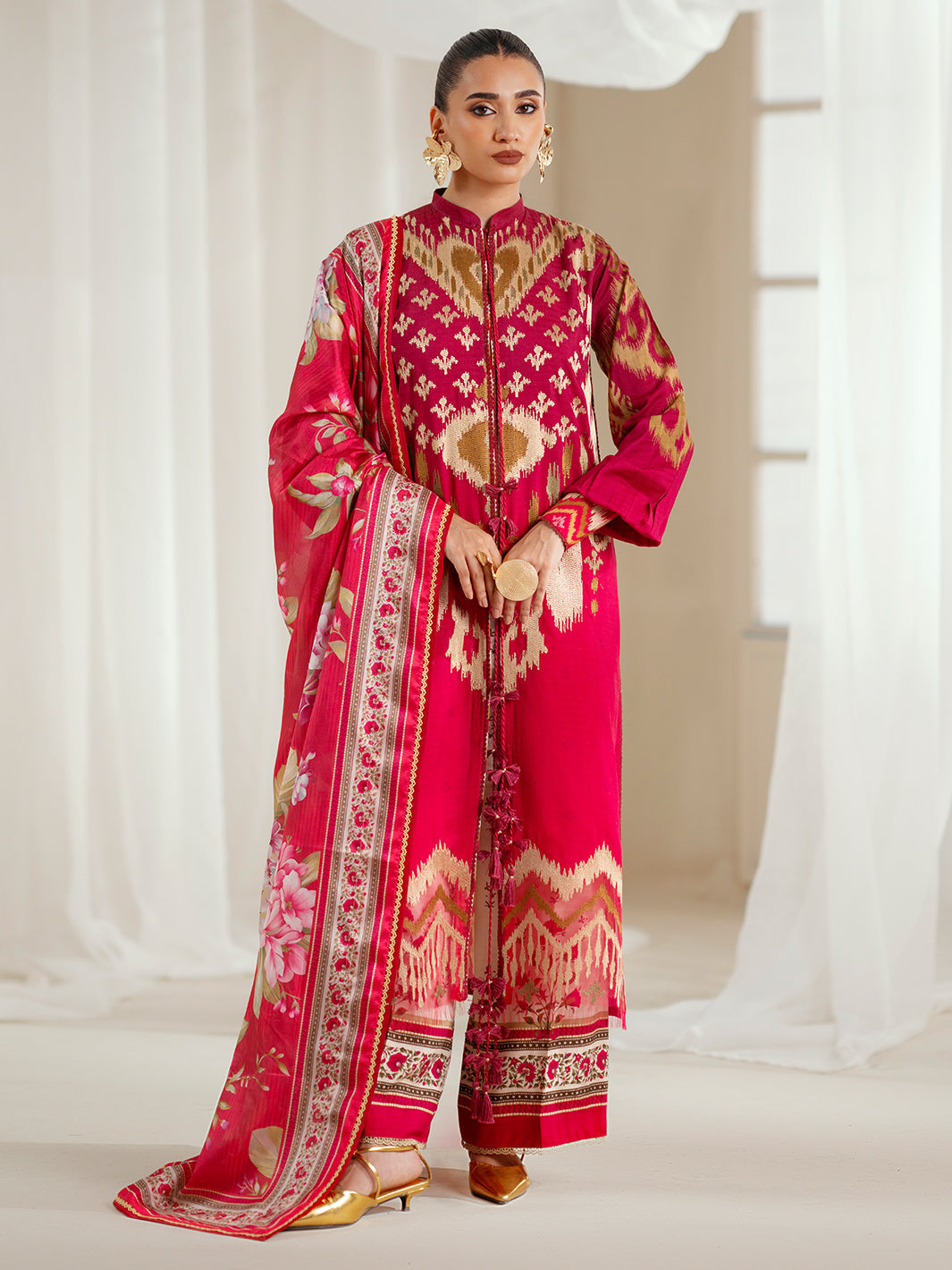 Bin Ilyas | Eres Bonita Viscose 25 | 1102-A - Official Bin Ilyas stockist in UK - Sakeena London