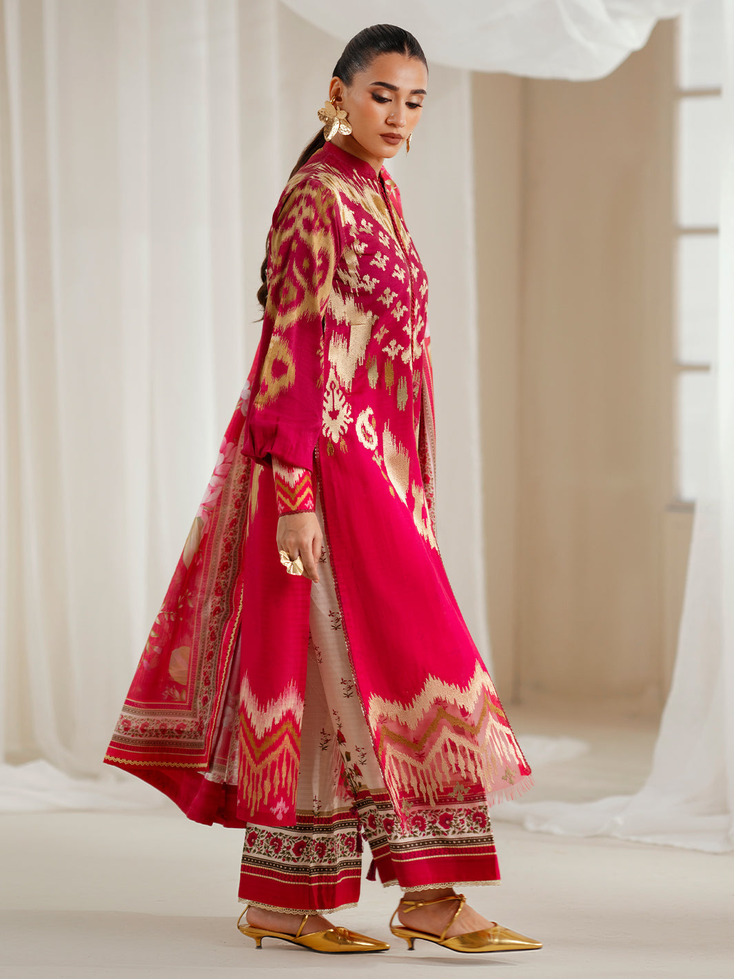 Bin Ilyas | Eres Bonita Viscose 25 | 1102-A - Official Bin Ilyas stockist in UK - Sakeena London