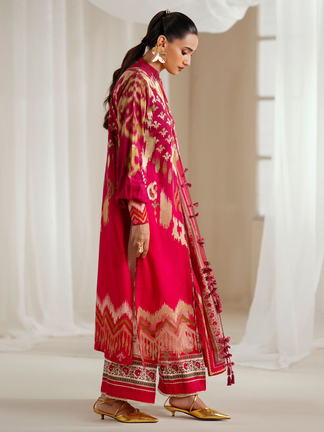 Bin Ilyas | Eres Bonita Viscose 25 | 1102-A - Official Bin Ilyas stockist in UK - Sakeena London
