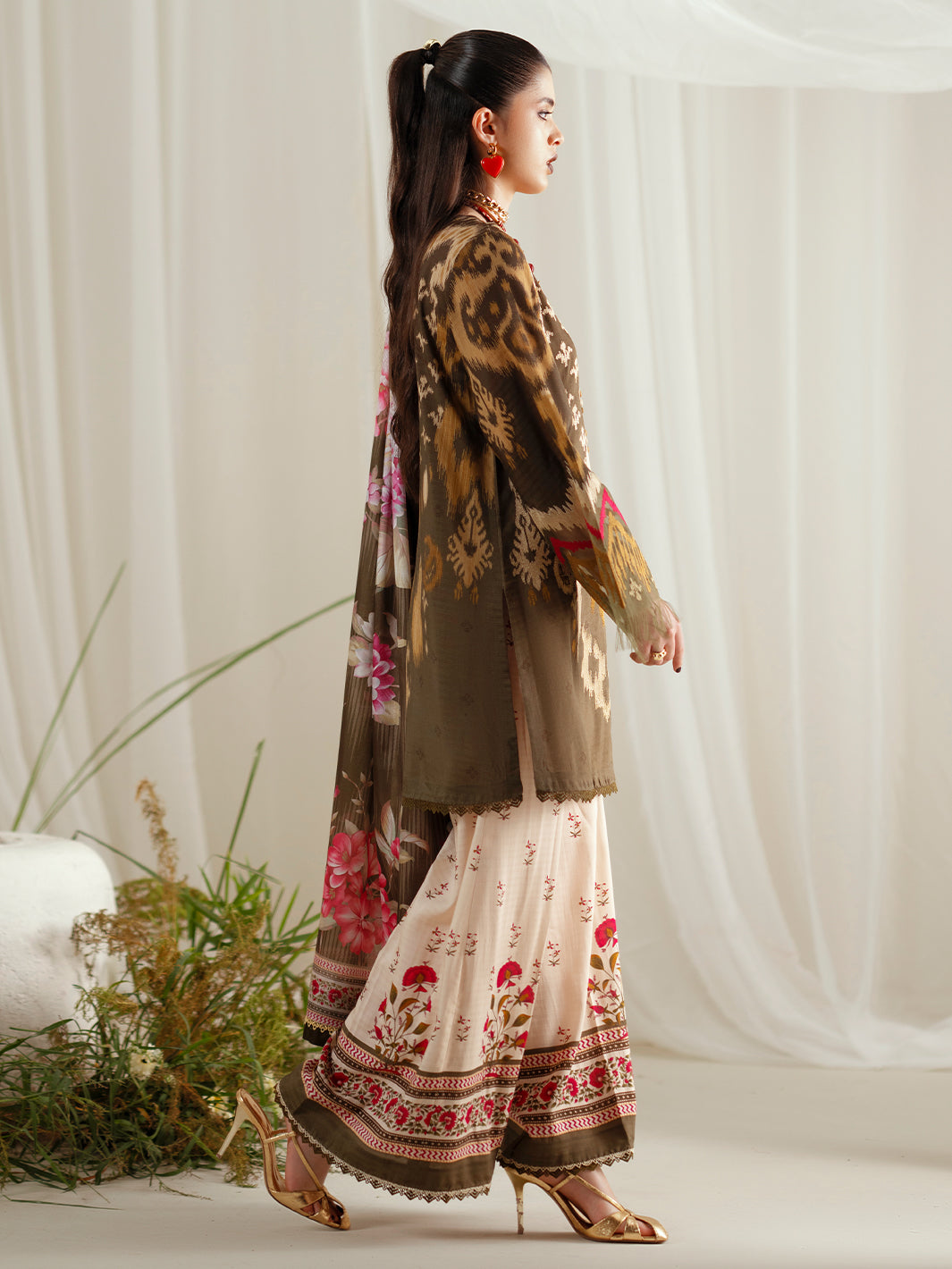 Bin Ilyas | Eres Bonita Viscose 25 | 1102-B - Official Bin Ilyas stockist in UK - Sakeena London