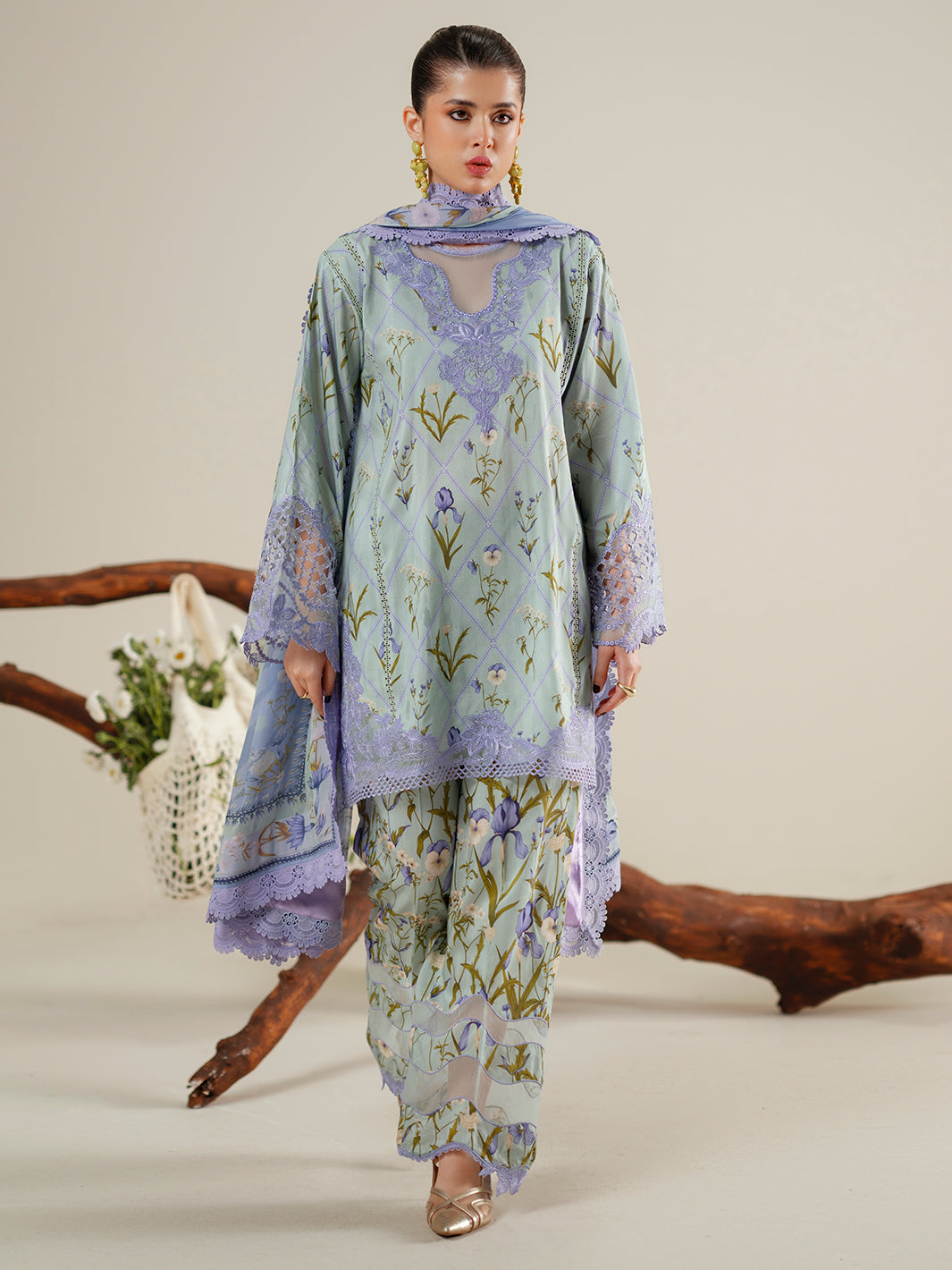 Bin Ilyas | Eres Bonita Viscose 25 | 1103-A - Official Bin Ilyas stockist in UK - Sakeena London