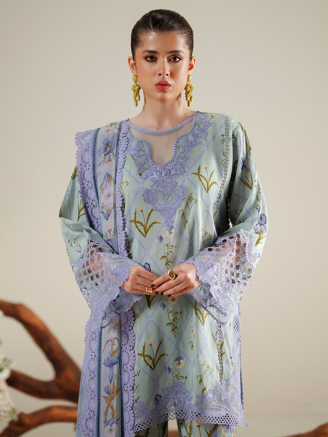 Bin Ilyas | Eres Bonita Viscose 25 | 1103-A - Official Bin Ilyas stockist in UK - Sakeena London