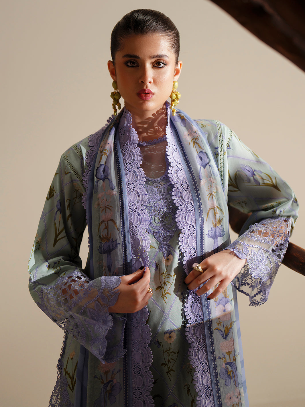 Bin Ilyas | Eres Bonita Viscose 25 | 1103-A - Official Bin Ilyas stockist in UK - Sakeena London