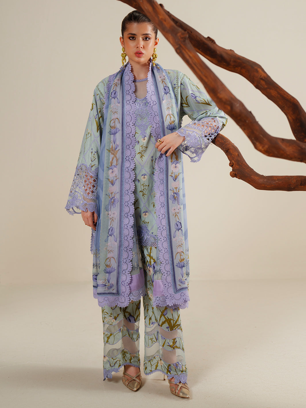 Bin Ilyas | Eres Bonita Viscose 25 | 1103-A - Official Bin Ilyas stockist in UK - Sakeena London