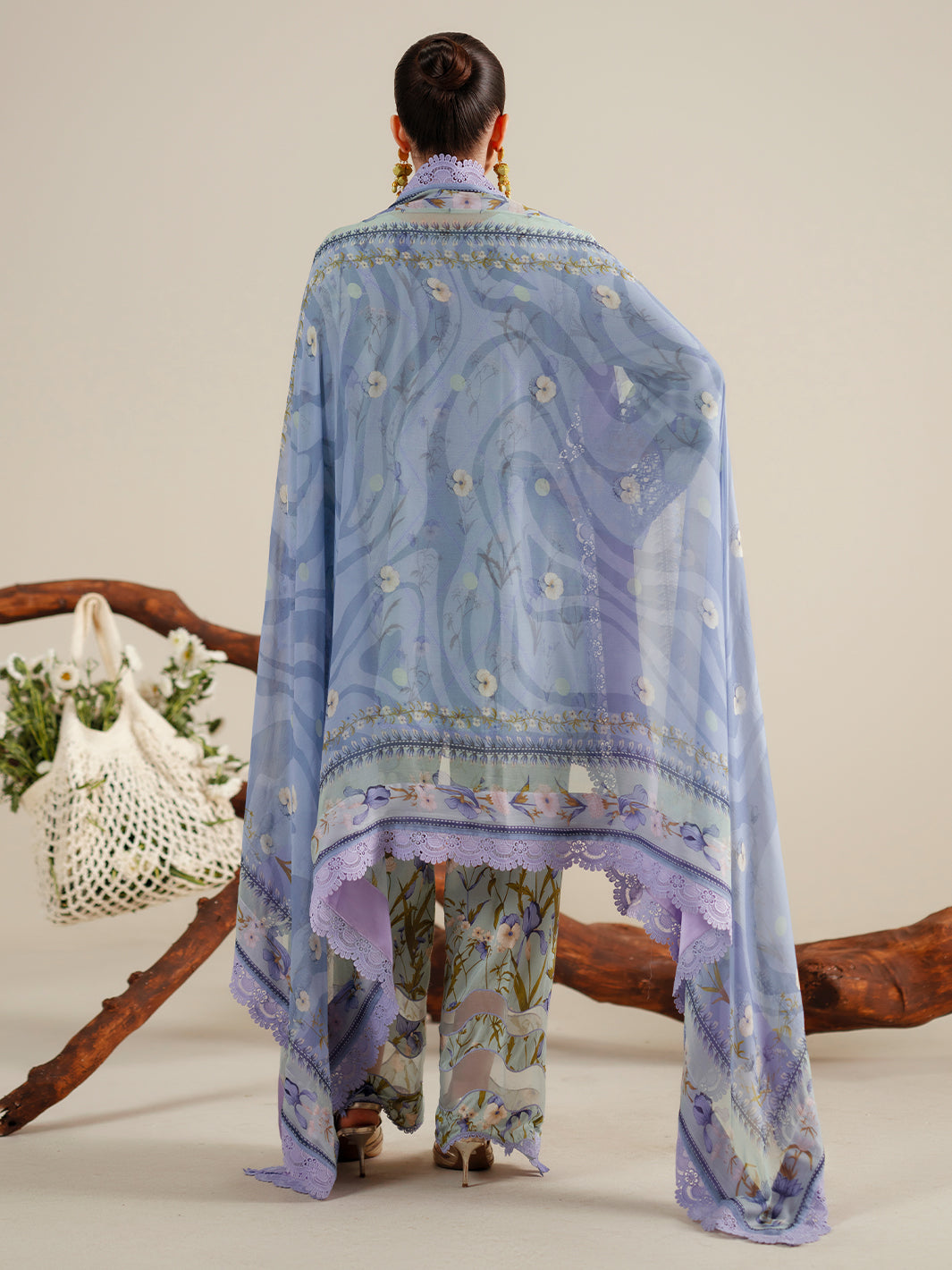 Bin Ilyas | Eres Bonita Viscose 25 | 1103-A - Official Bin Ilyas stockist in UK - Sakeena London