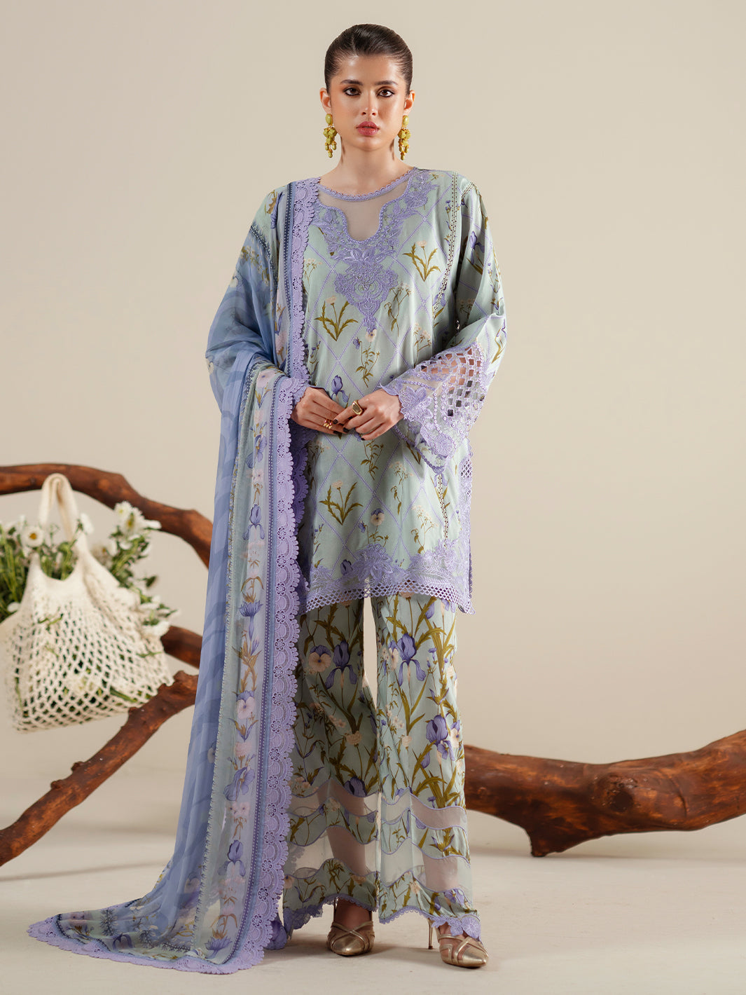 Bin Ilyas | Eres Bonita Viscose 25 | 1103-A - Official Bin Ilyas stockist in UK - Sakeena London