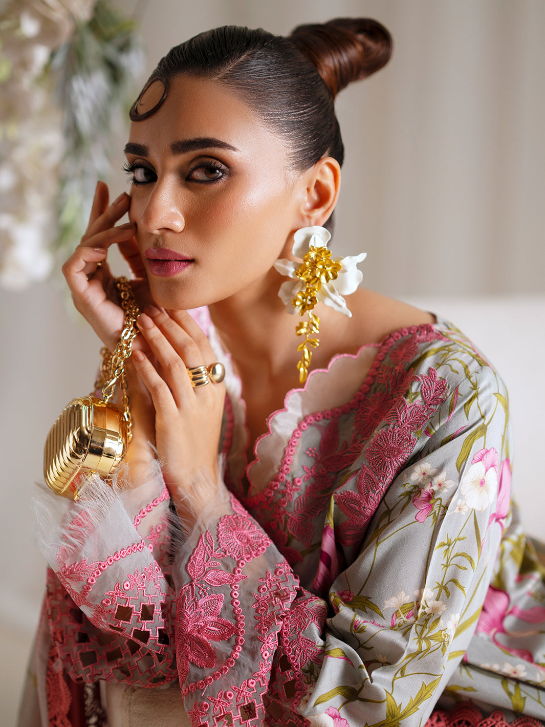 Bin Ilyas | Eres Bonita Viscose 25 | 1103-B - Official Bin Ilyas stockist in UK - Sakeena London