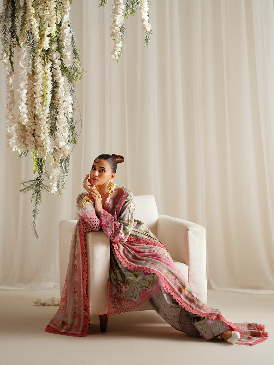Bin Ilyas | Eres Bonita Viscose 25 | 1103-B - Official Bin Ilyas stockist in UK - Sakeena London