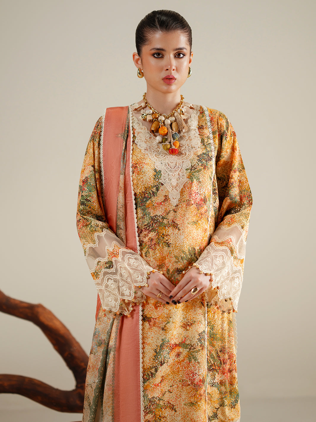 Bin Ilyas | Eres Bonita Viscose 25 | 1104-A - Official Bin Ilyas stockist in UK - Sakeena London