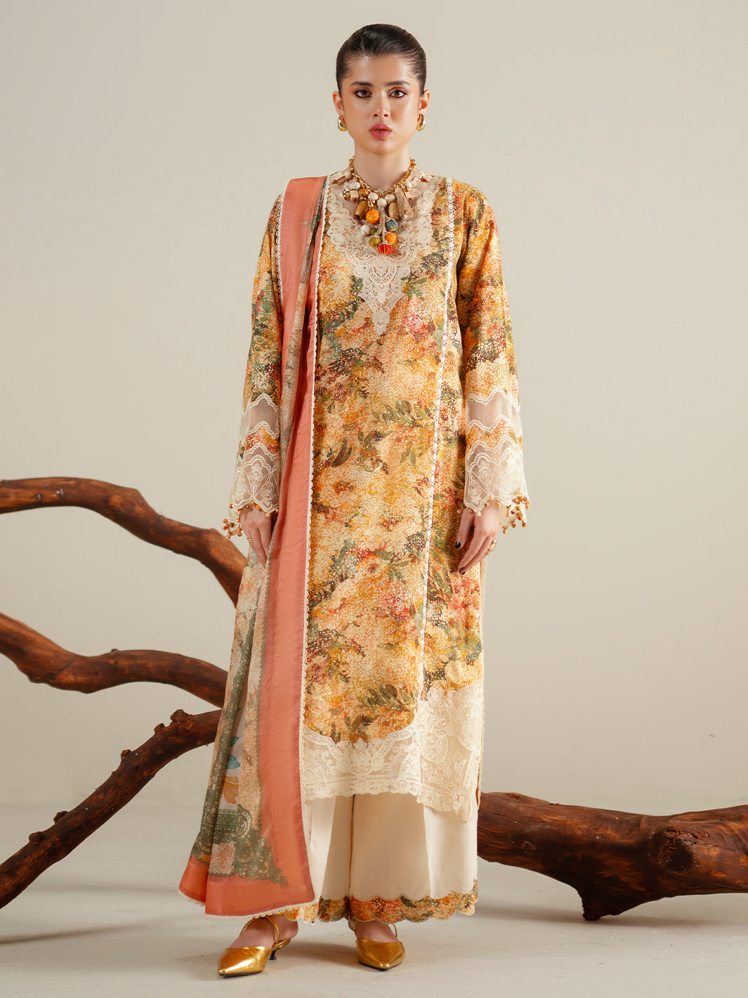 Bin Ilyas | Eres Bonita Viscose 25 | 1104-A - Official Bin Ilyas stockist in UK - Sakeena London