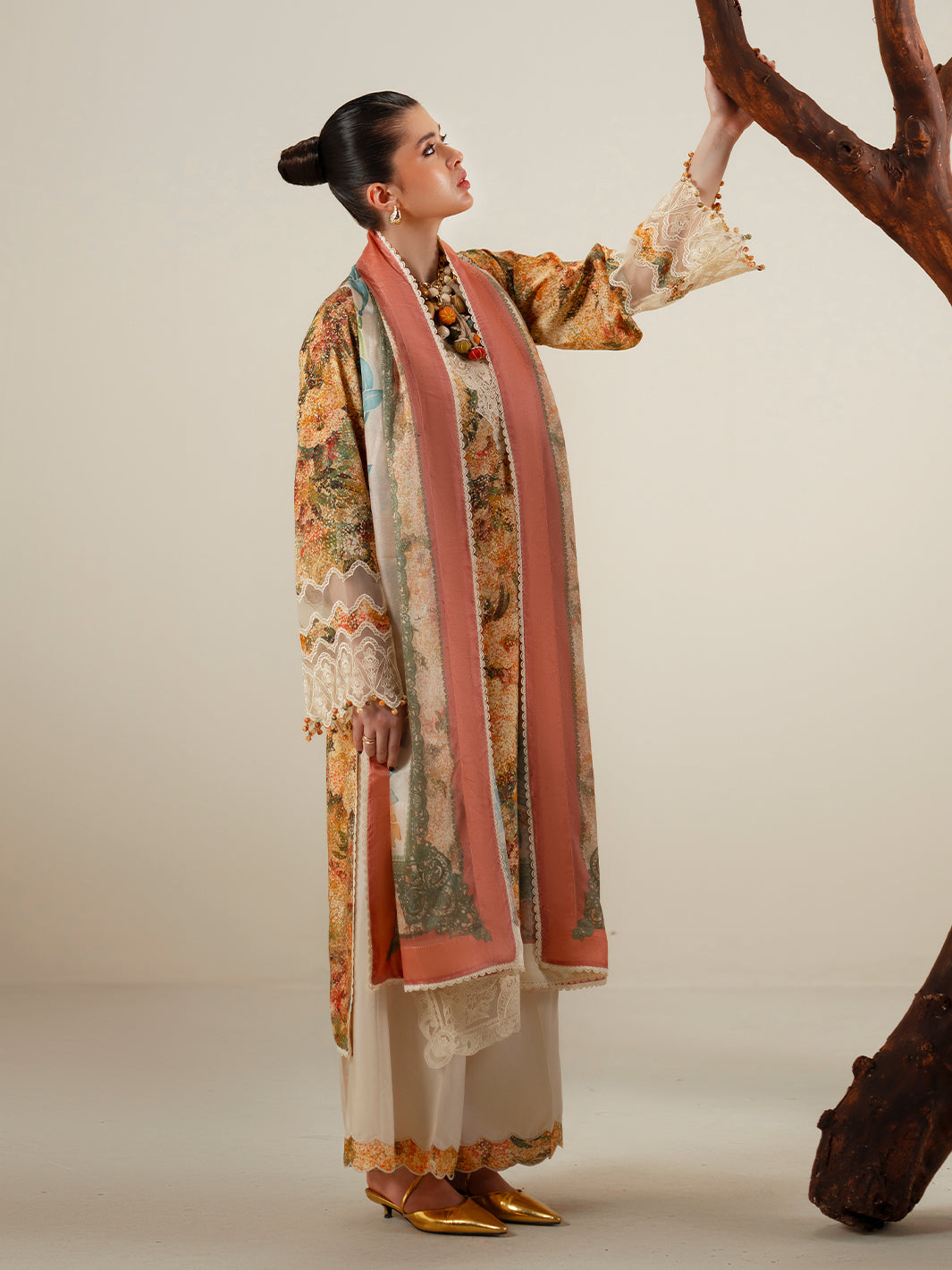 Bin Ilyas | Eres Bonita Viscose 25 | 1104-A - Official Bin Ilyas stockist in UK - Sakeena London