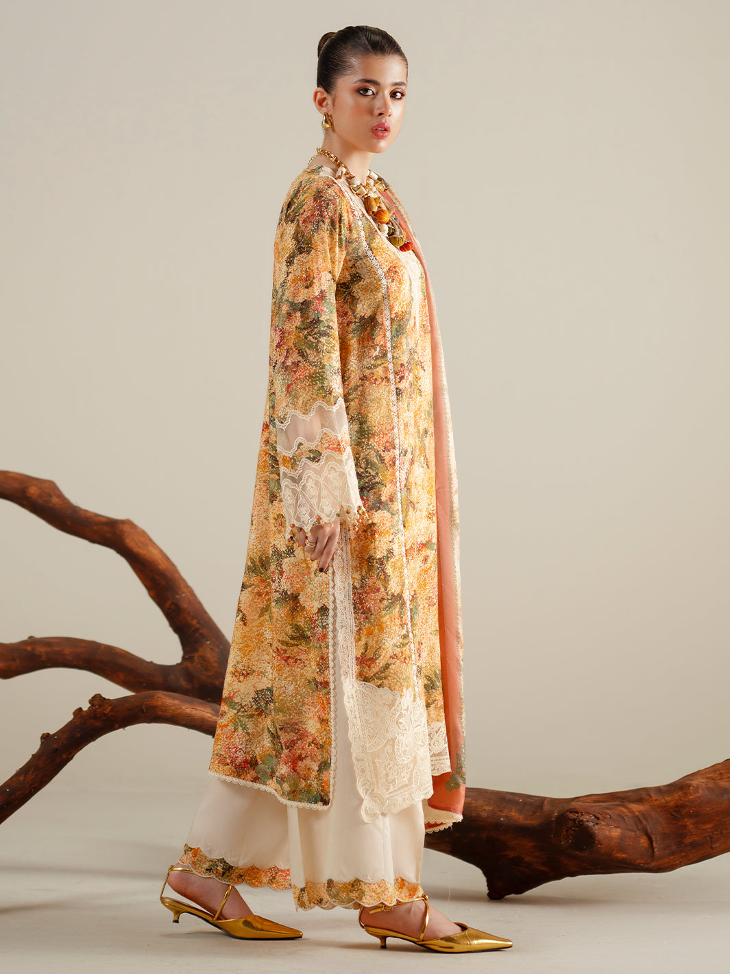 Bin Ilyas | Eres Bonita Viscose 25 | 1104-A - Official Bin Ilyas stockist in UK - Sakeena London
