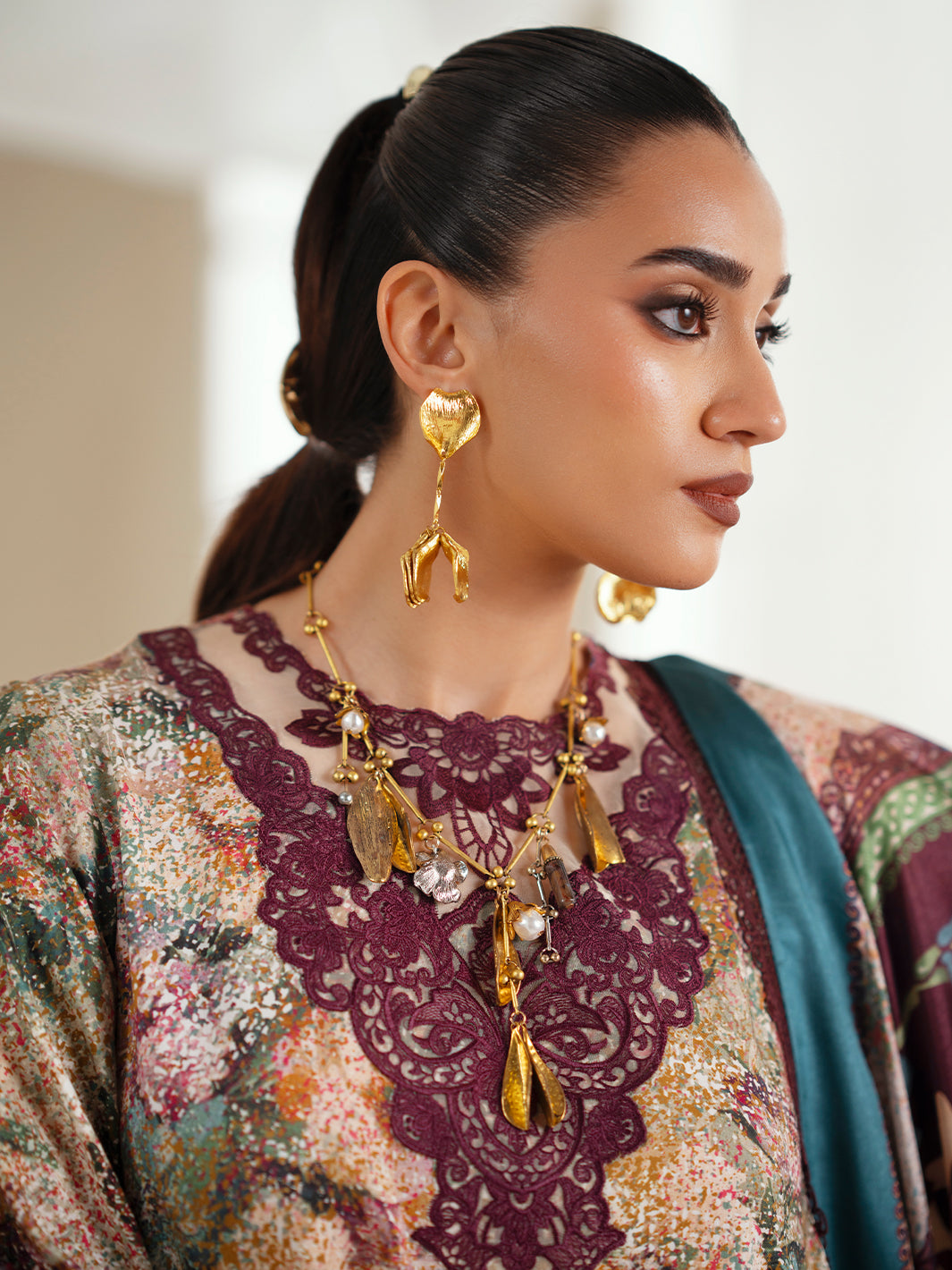 Bin Ilyas | Eres Bonita Viscose 25 | 1104-B - Official Bin Ilyas stockist in UK - Sakeena London