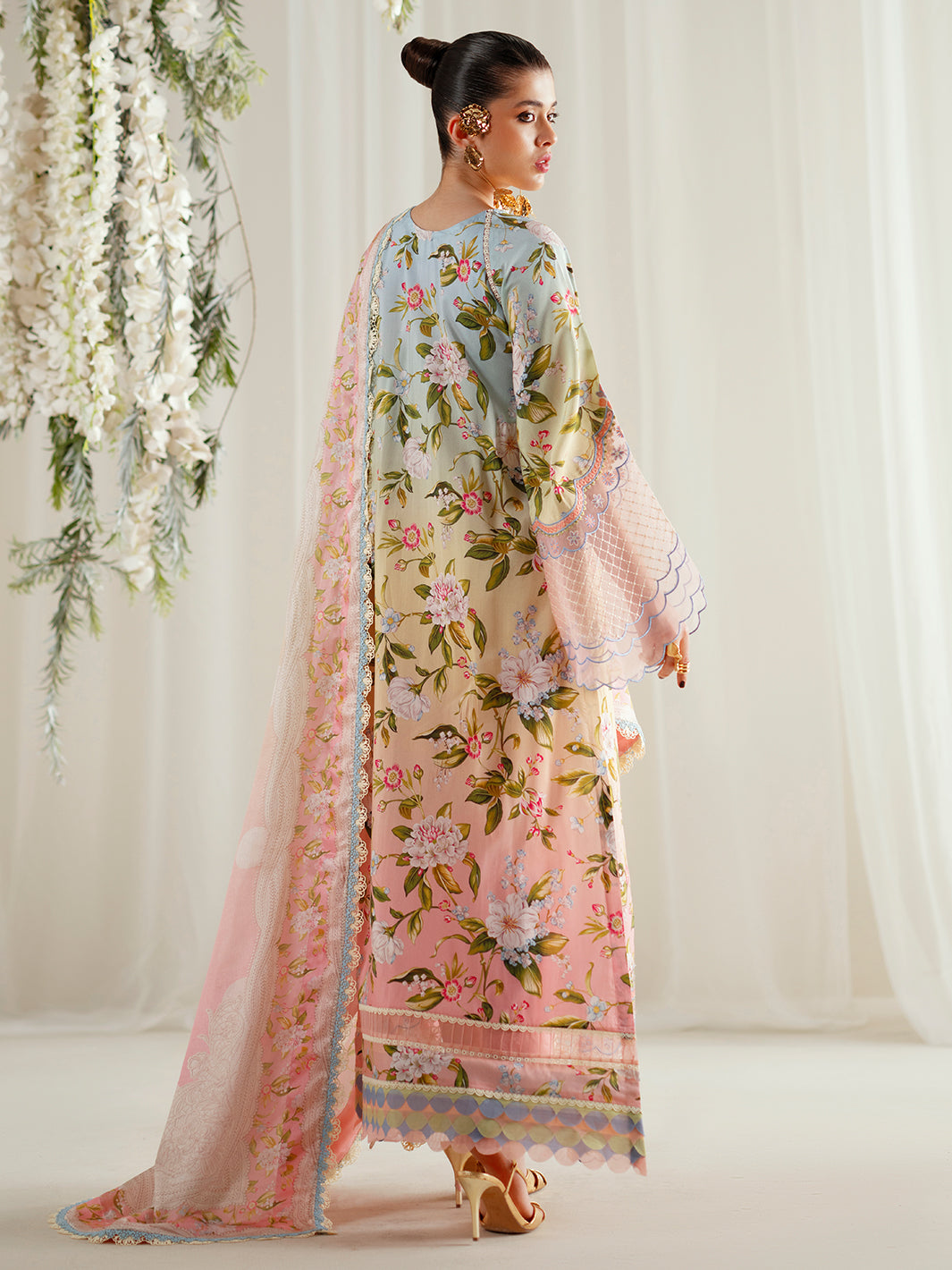 Bin Ilyas | Eres Bonita Viscose 25 | 1105-A - Official Bin Ilyas stockist in UK - Sakeena London