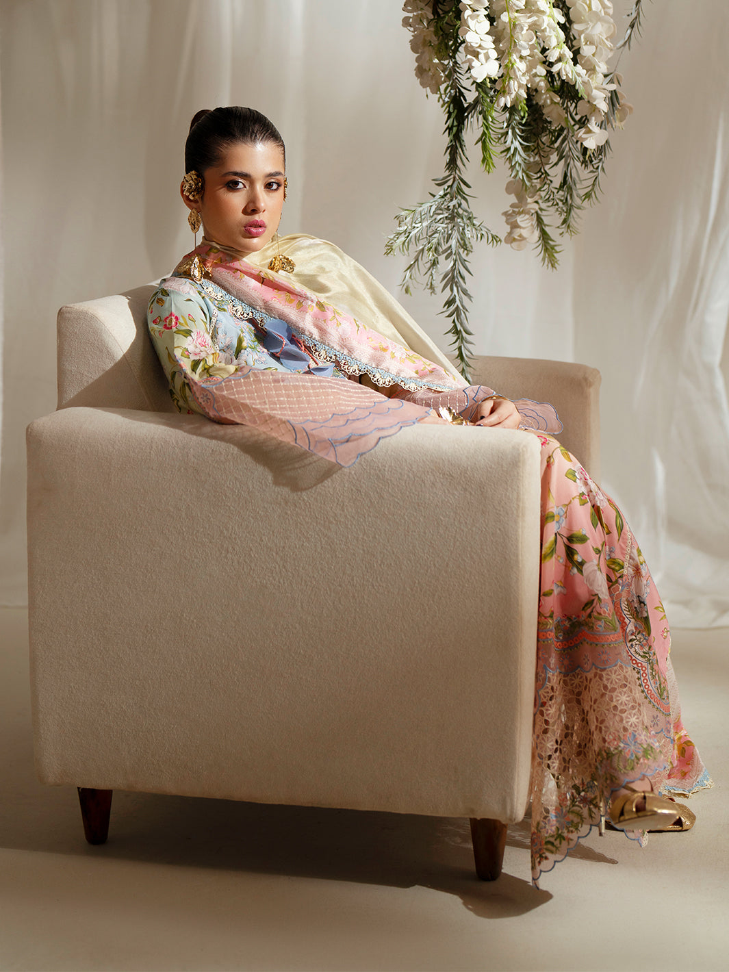 Bin Ilyas | Eres Bonita Viscose 25 | 1105-A - Official Bin Ilyas stockist in UK - Sakeena London