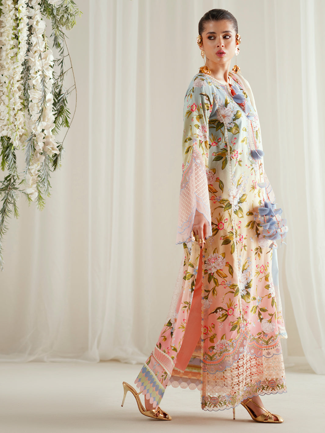 Bin Ilyas | Eres Bonita Viscose 25 | 1105-A - Official Bin Ilyas stockist in UK - Sakeena London