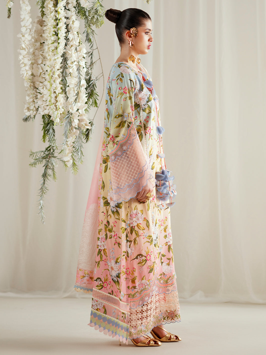 Bin Ilyas | Eres Bonita Viscose 25 | 1105-A - Official Bin Ilyas stockist in UK - Sakeena London
