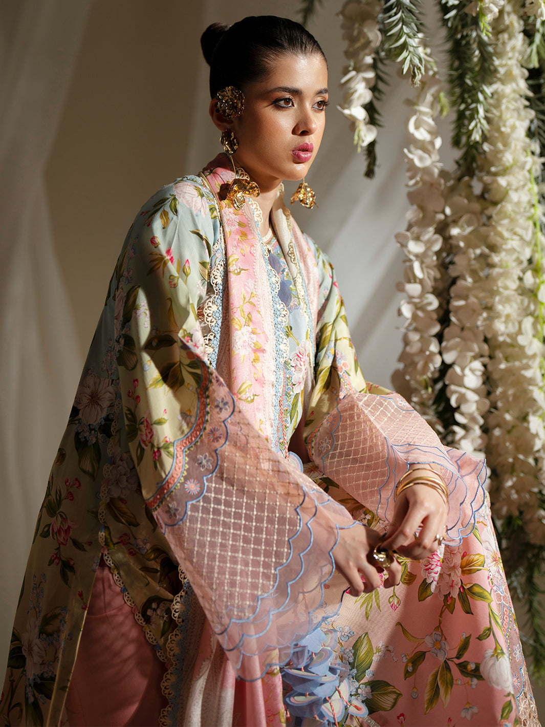 Bin Ilyas | Eres Bonita Viscose 25 | 1105-A - Official Bin Ilyas stockist in UK - Sakeena London