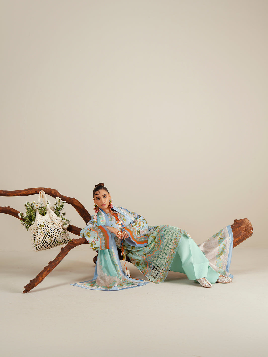 Bin Ilyas | Eres Bonita Viscose 25 | 1105-B - Official Bin Ilyas stockist in UK - Sakeena London