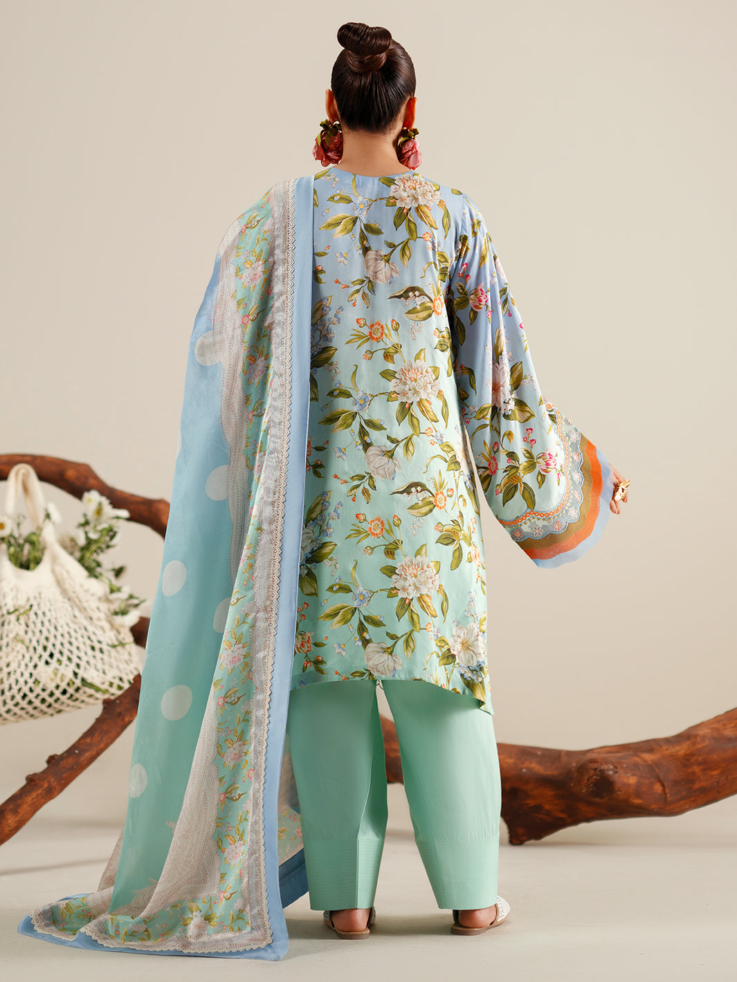 Bin Ilyas | Eres Bonita Viscose 25 | 1105-B - Official Bin Ilyas stockist in UK - Sakeena London