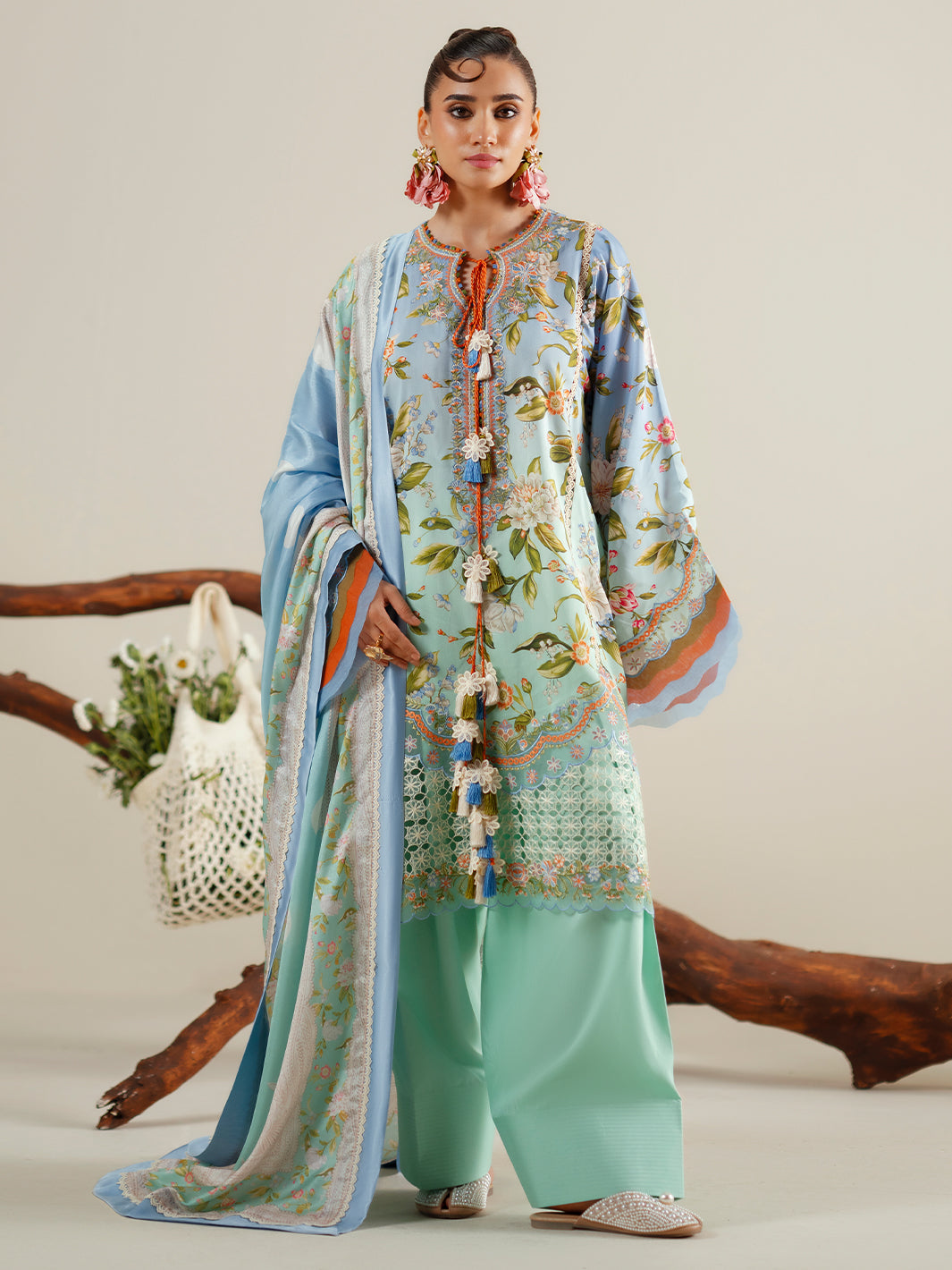 Bin Ilyas | Eres Bonita Viscose 25 | 1105-B - Official Bin Ilyas stockist in UK - Sakeena London