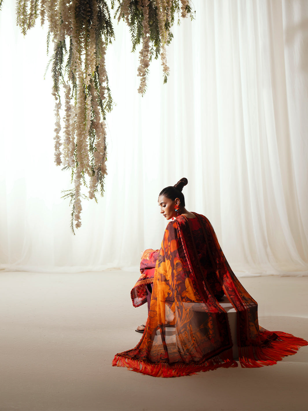 Bin Ilyas | Eres Bonita Viscose 25 | 1106-A - Official Bin Ilyas stockist in UK - Sakeena London
