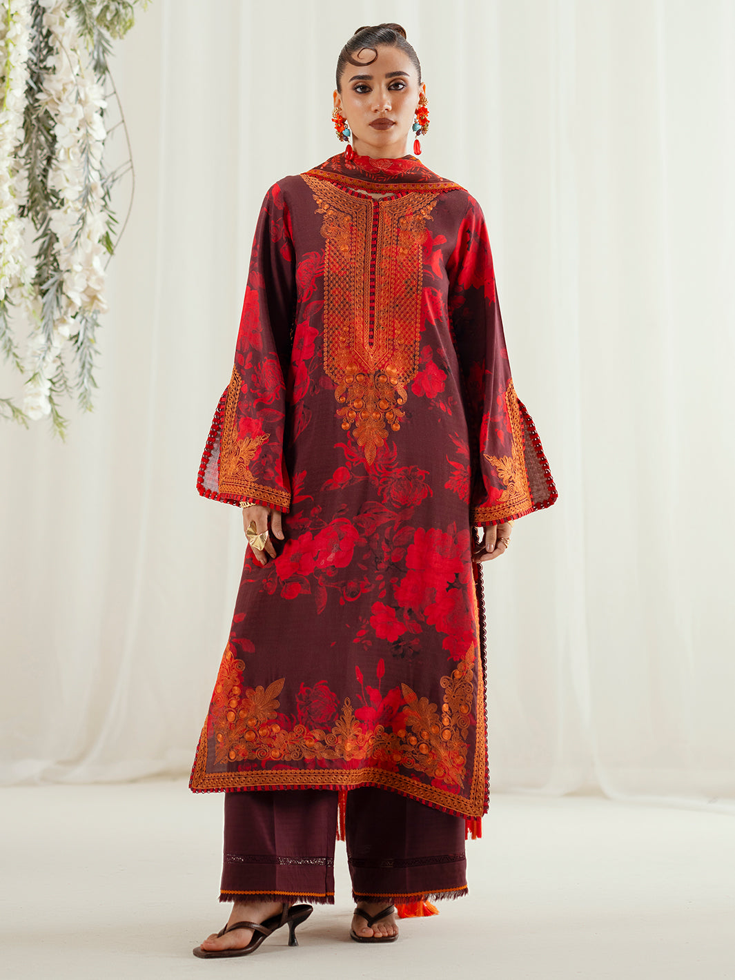 Bin Ilyas | Eres Bonita Viscose 25 | 1106-A - Official Bin Ilyas stockist in UK - Sakeena London