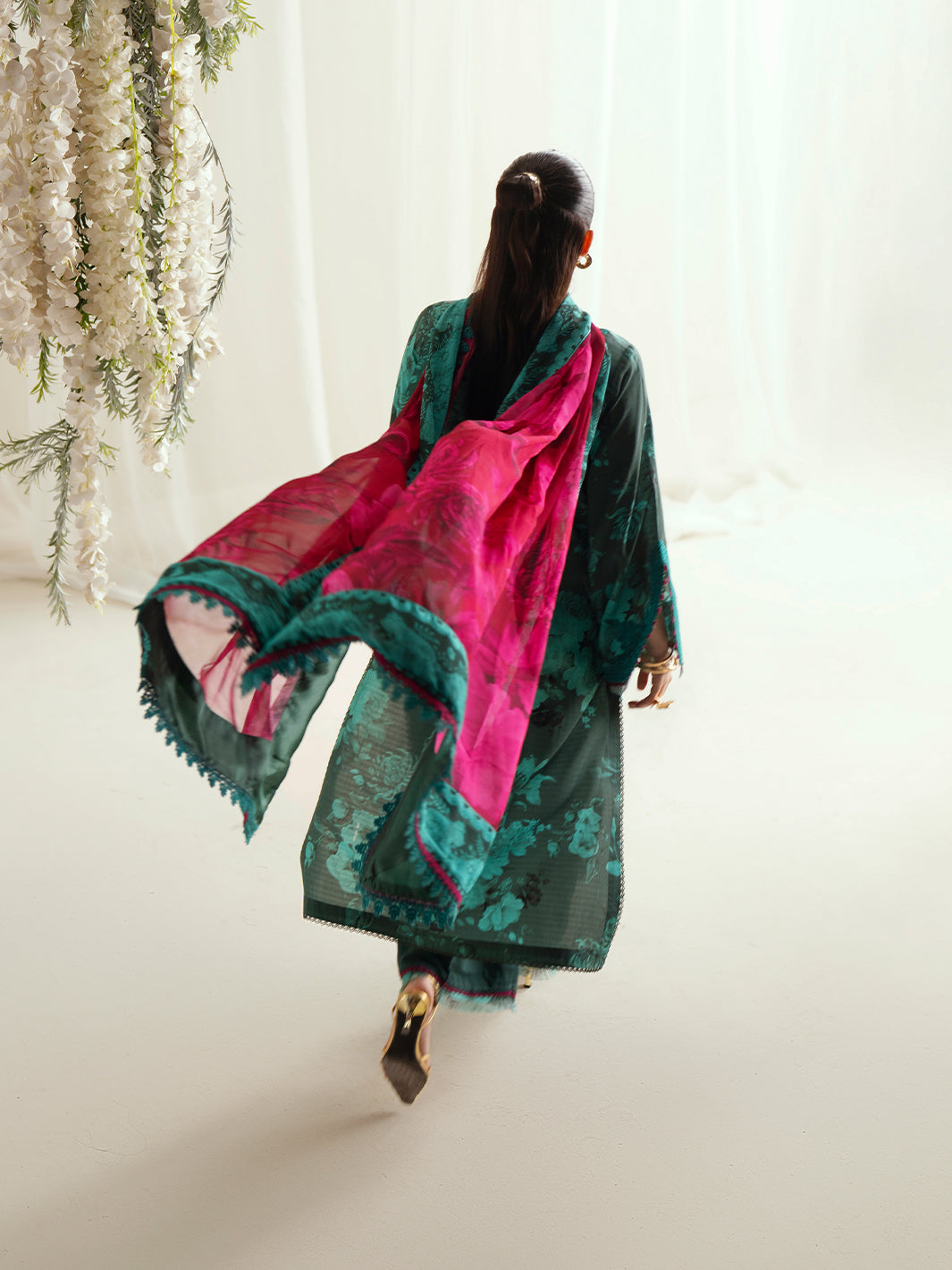 Bin Ilyas | Eres Bonita Viscose 25 | 1106-B - Official Bin Ilyas stockist in UK - Sakeena London